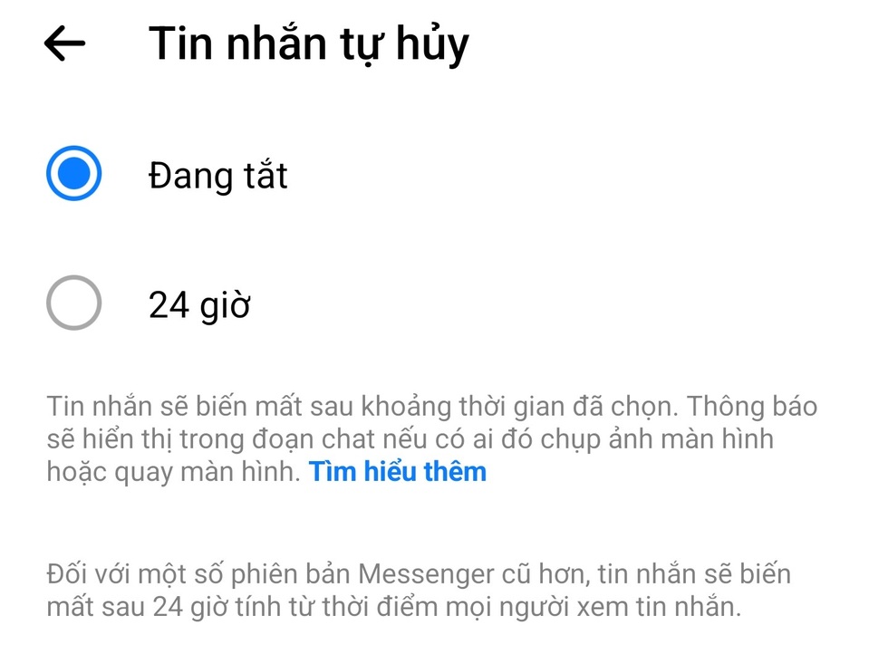 Cách gửi tin nhắn siêu bảo mật tự động xóa trên Facebook Messenger, Zalo - 2