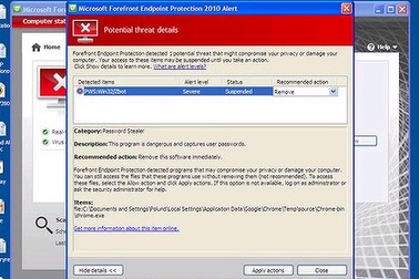 Microsoft “liệt” Chrome là phần mềm độc hại