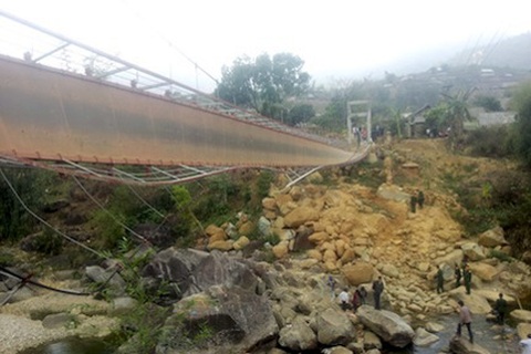 Hậu vụ sập cầu ở Lai Châu: Toàn quốc rà soát hệ thống cầu treo nhẹ 