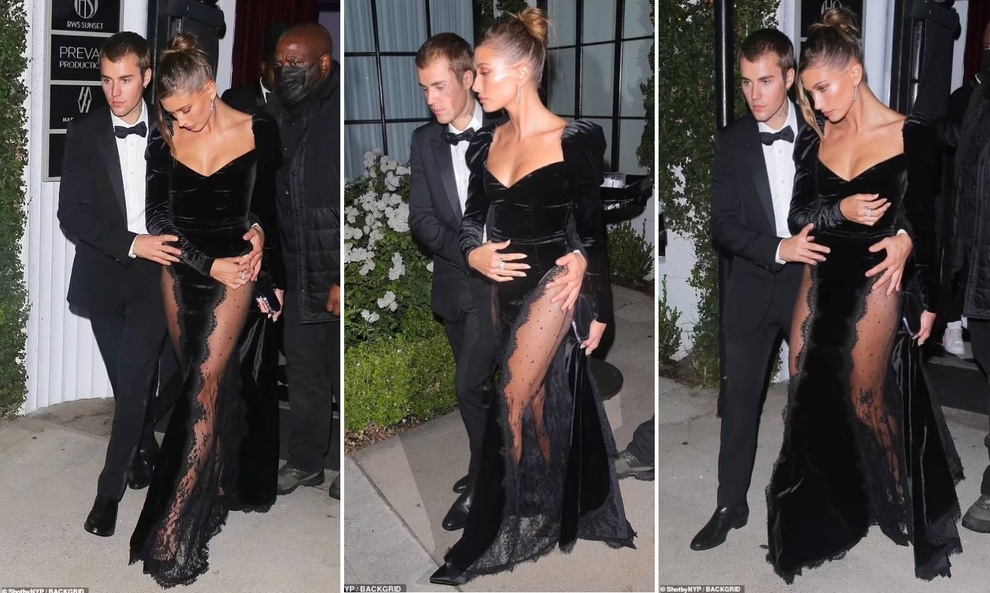 Hailey quá sexy nóng bỏng khiến Justin Bieber không thể... rời tay - 1 Hailey quá sexy nóng bỏng khiến Justin Bieber không thể... rời tay - 1