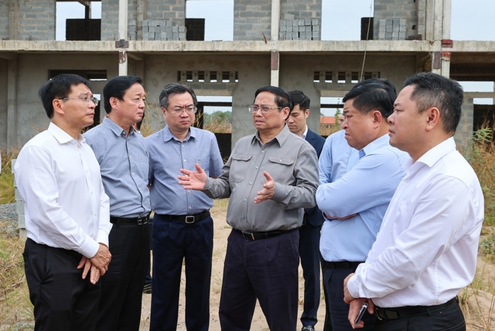 Thủ tướng kiểm tra, đôn đốc dự án sân bay Long Thành - 12 Thủ tướng kiểm tra, đôn đốc dự án sân bay Long Thành - 12