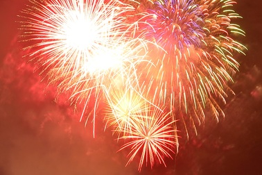 Mãn nhãn với "bữa tiệc" pháo hoa mừng Quốc khánh