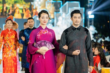 Nhà thiết kế Đỗ Trịnh Hoài Nam và ấn tượng tại "Lễ hội áo dài TPHCM 2024"
