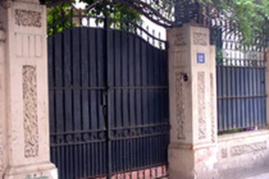 Biệt thự ông Hoàng Văn Nghiên từng ở bị bỏ hoang 