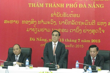 Thủ tướng Lào thăm Đà Nẵng