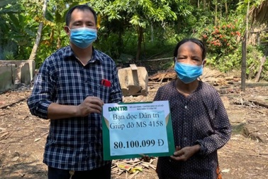 Bạn đọc ủng hộ bà mẹ sinh 10 người con trong ngôi nhà sắp sập