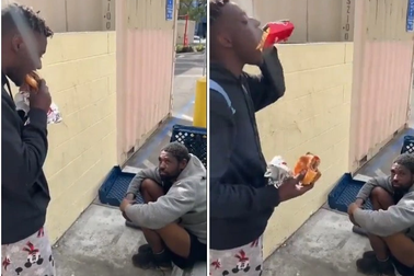 Youtuber gây phẫn nộ vì trêu chọc người vô gia cư bằng trò đùa vô nhân tính