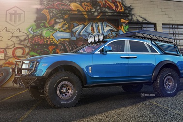 Khi Rolls-Royce Ghost biến thành xe off-road