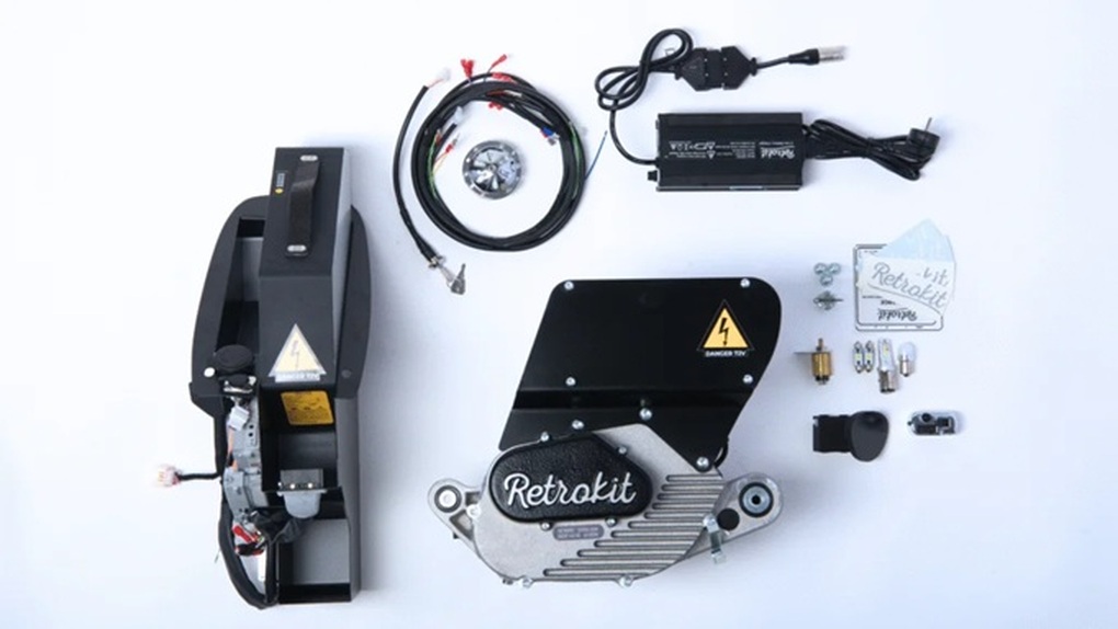 Biến Vespa cổ thành xe điện với bộ chuyển đổi “cắm là chạy”, giá 120 triệu - 2 Biến Vespa cổ thành xe điện với bộ chuyển đổi “cắm là chạy”, giá 120 triệu - 2