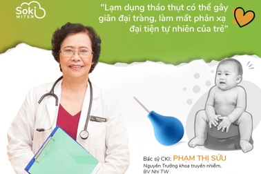 Soki Miter: Giải pháp an toàn hỗ trợ giảm táo bón cho trẻ tự nhiên, nhanh chóng