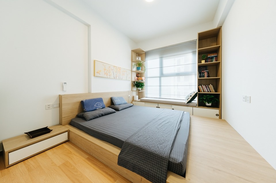 Căn hộ 50m2 trong khu đô xanh “đẹp hút hồn” của cặp vợ chồng trẻ Hà Nội - 8 Căn hộ 50m2 trong khu đô xanh “đẹp hút hồn” của cặp vợ chồng trẻ Hà Nội - 8