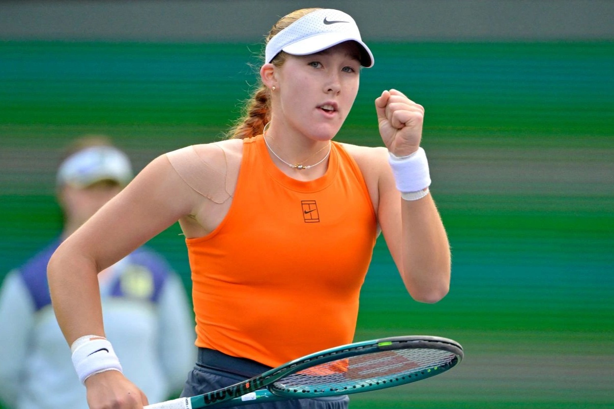 ນັກກິລາເທັນນິສຍິງ ລັດເຊຍ ອາຍຸ 17 ປີ ມີໂອກາດສ້າງປະຫວັດສາດ - 1 Tay vợt nữ 17 tuổi người Nga đứng trước cơ hội làm nên lịch sử - 1