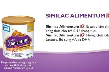 Abbott thu hồi nhanh lô Alimentum là có trách nhiệm với người dùng!