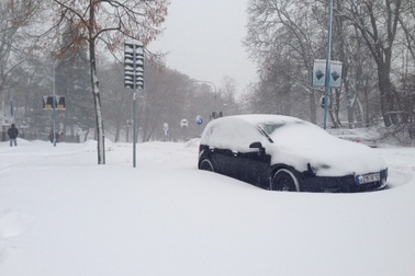 Tuyết phủ trắng trời trên quê hương ban nhạc ABBA