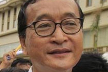 Tòa phúc thẩm Campuchia y án 2 năm tù với Sam Rainsy