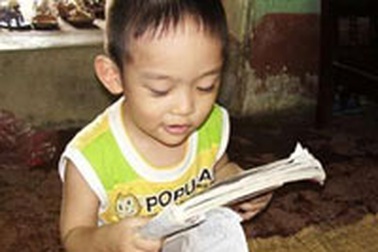 Hơn 3 tuổi biết đọc con số hàng trăm triệu