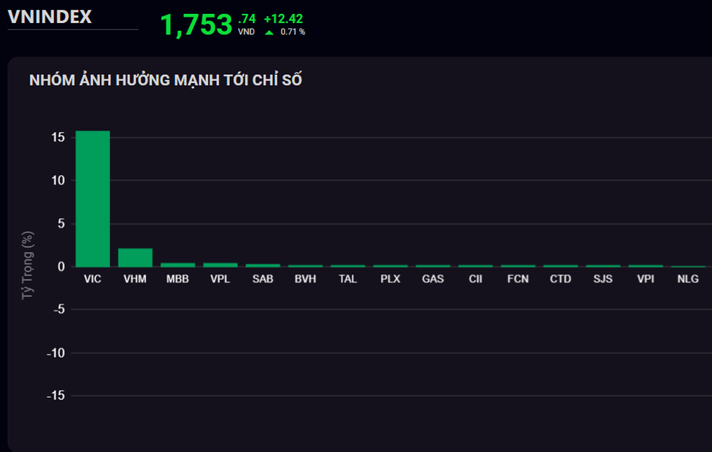 Chứng khoán xanh vỏ đỏ lòng, cổ phiếu Vingroup và Sabeco vụt sáng - 1