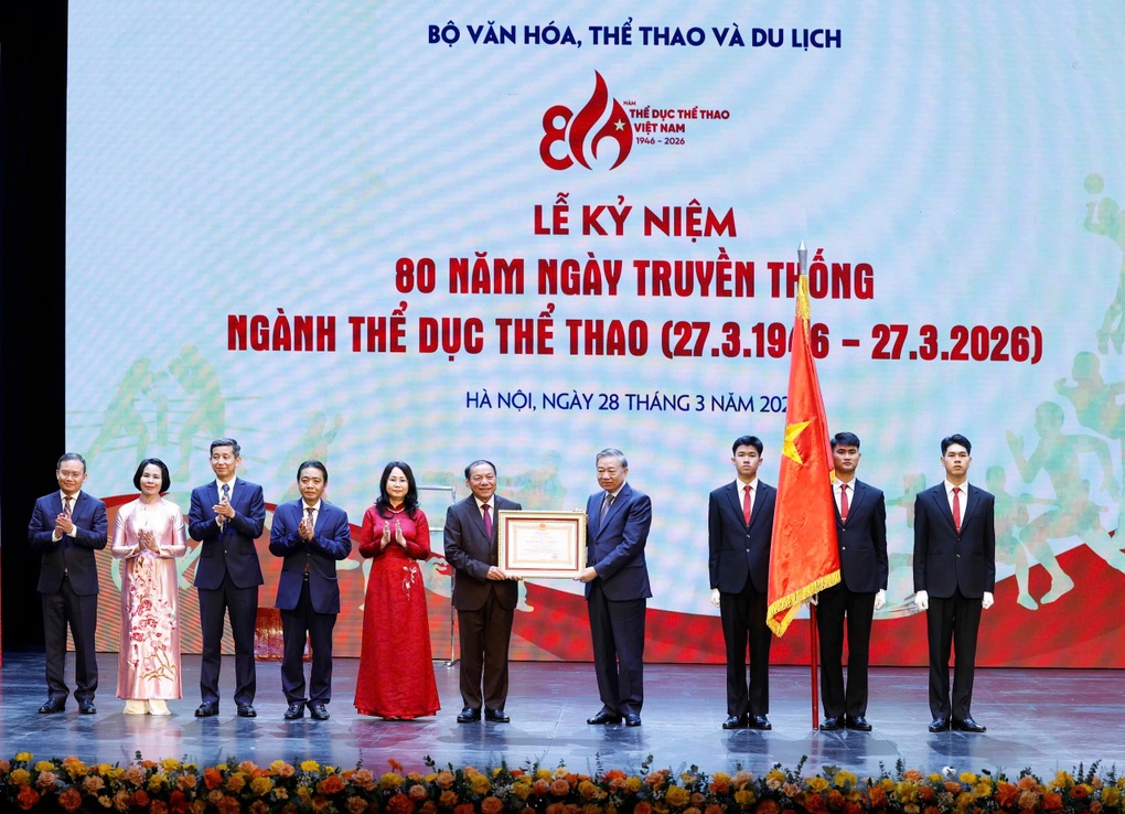 Cục Thể dục Thể thao Việt Nam nhận Huân chương Lao động hạng Nhất - 1