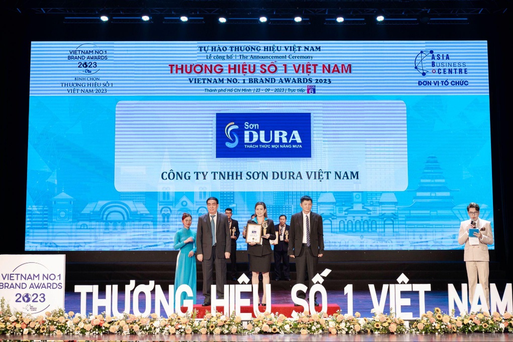 Sơn Dura đạt giải thưởng tại chương trình Thương hiệu số 1 Việt Nam 2023 - 1 Sơn Dura đạt giải thưởng tại chương trình Thương hiệu số 1 Việt Nam 2023 - 1