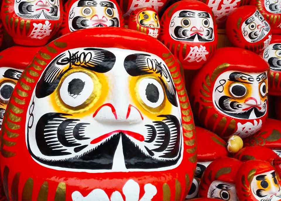 Triết lý nhân sinh sâu sắc ẩn sau búp bê Daruma - 1 Triết lý nhân sinh sâu sắc ẩn sau búp bê Daruma - 1