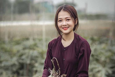 Xao xuyến vẻ đẹp của người con gái thôn quê