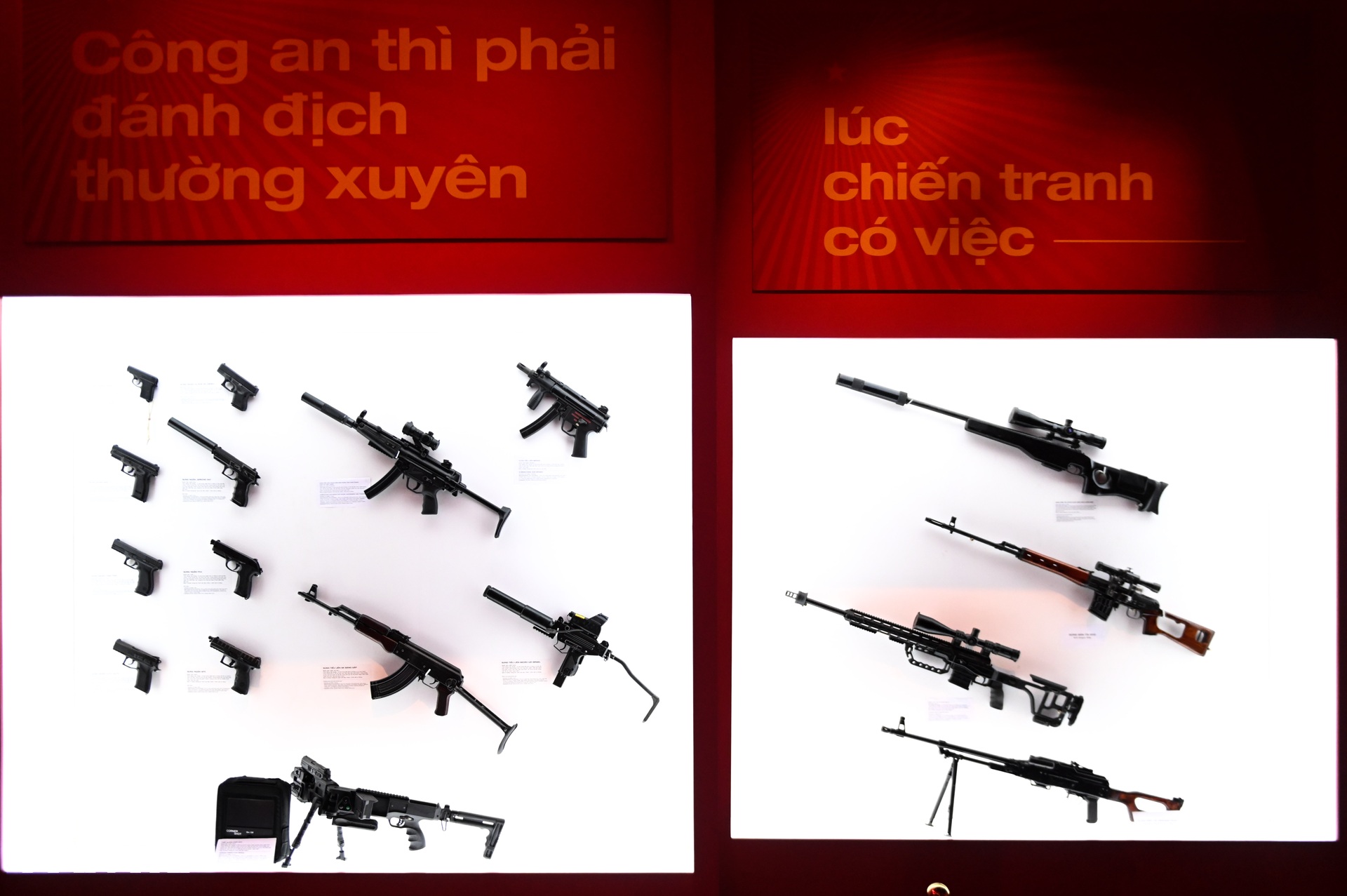 Bộ Công an trưng bày hơn 30 loại súng cùng loạt khí tài hiện đại - 11 Bộ Công an trưng bày hơn 30 loại súng cùng loạt khí tài hiện đại - 11