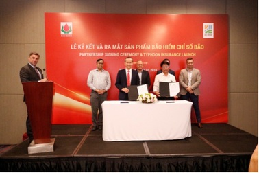 Bảo Minh ra mắt sản phẩm "Bảo hiểm Chỉ số Bão" hỗ trợ người dùng trong nông nghiệp