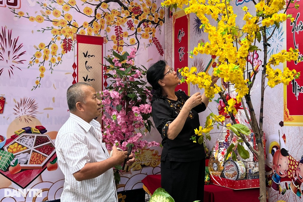 Bà con trong hẻm nhỏ góp tiền làm đường hoa đón xuân mới - 5 Bà con trong hẻm nhỏ góp tiền làm đường hoa đón xuân mới - 5