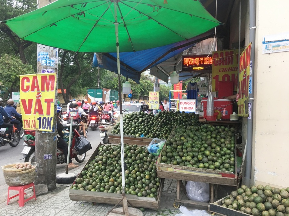 Trái cây đang có giá rẻ không tưởng, chất đầy các hè đường TPHCM - 1 Trái cây đang có giá rẻ không tưởng, chất đầy các hè đường TPHCM - 1