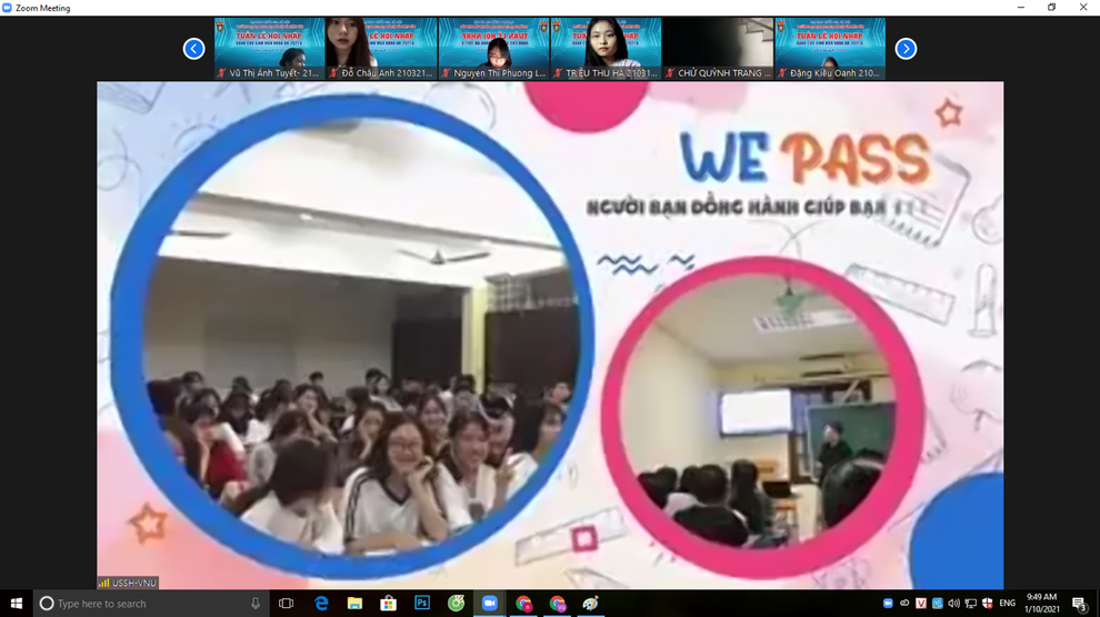 Đưa ứng xử trên không gian mạng vào lễ nhập học online cho tân sinh viên - 1 Đưa ứng xử trên không gian mạng vào lễ nhập học online cho tân sinh viên - 1