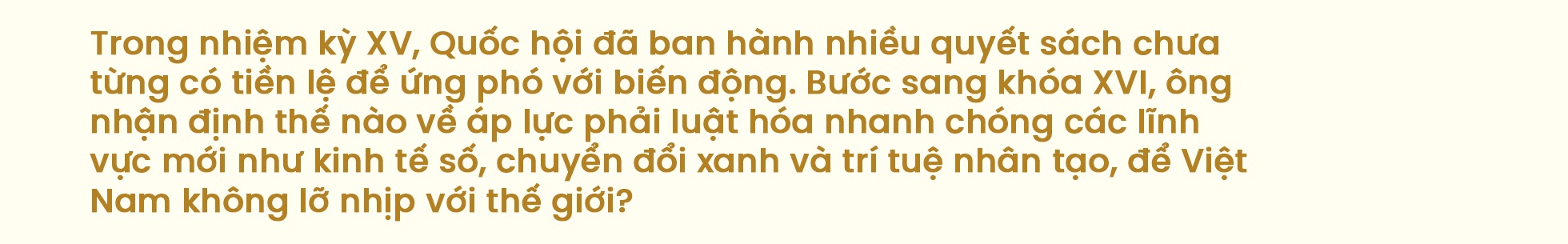 “Nghị trường cần tiếng nói có trách nhiệm, không cần sự im lặng an toàn” - 7