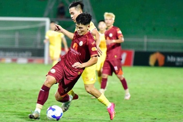 Thua CLB Bình Định, Hải Phòng lâm nguy tại giải V-League