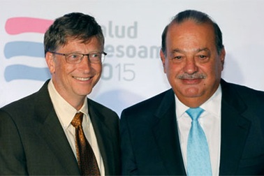 Siêu tỷ phú Carlos Slim “nghèo” đi trông thấy