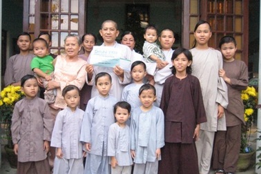 Lá thư cảm ơn của sư cô Minh Tịnh