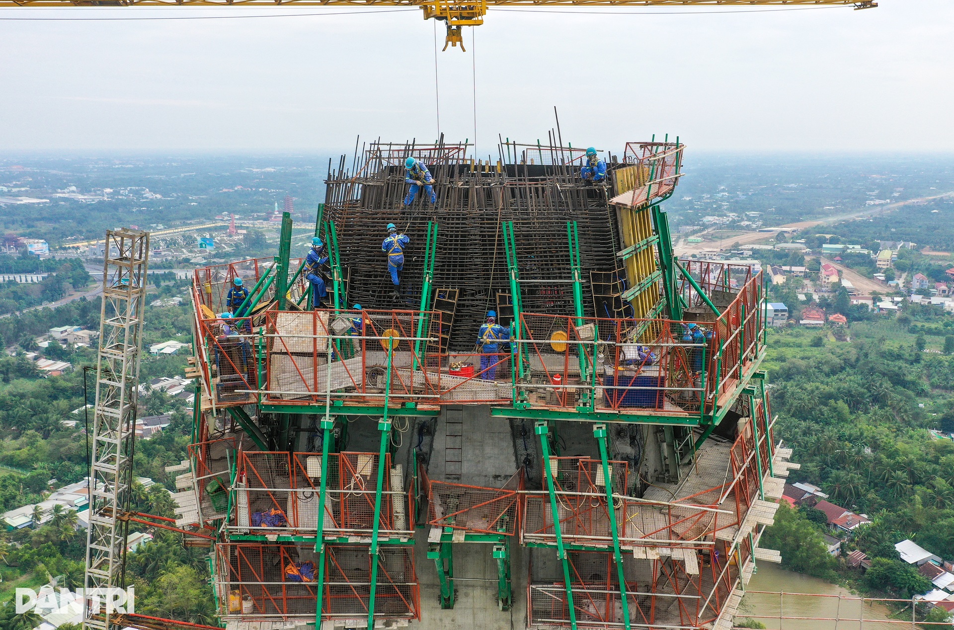 Hình hài dự án cầu dây văng trụ chữ A cao nhất vùng Tây Nam Bộ - 4 Hình hài dự án cầu dây văng trụ chữ A cao nhất vùng Tây Nam Bộ - 4