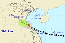 Vì sao bão số 13 đổi hướng và di chuyển chậm trước khi vào đất liền?