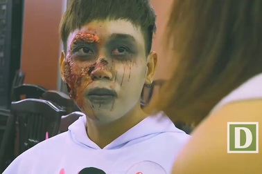 Xem những đôi tay “tắc kè” hóa trang cho Haloween