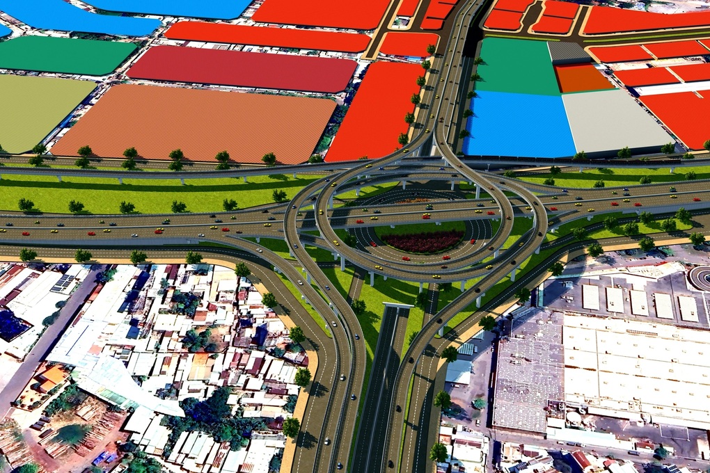 Đồng Nai thi tuyển kiến trúc nút giao đường trên cao dọc quốc lộ 51 - 1