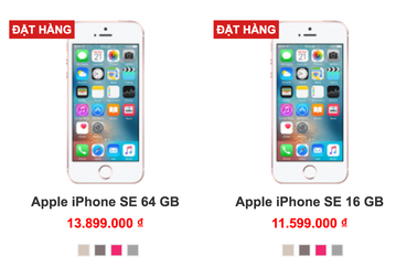iPhone SE xách tay chào bán lên đến 11,5 triệu đồng