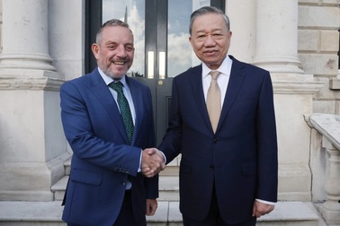 Tổng Bí thư, Chủ tịch nước Tô Lâm gặp Chủ tịch Thượng viện Ireland