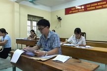 Chấm thi THPT quốc gia 2017: Nhiều bài thi trắc nghiệm bị điểm liệt