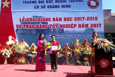Đại học Ngoại thương cơ sở Quảng Ninh khai giảng năm học mới