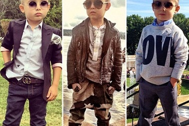 Thời trang “hàng hiệu” dành cho trẻ, đúng hay sai?
