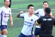 Cựu tuyển thủ Lê Sỹ Mạnh xin lỗi sau vụ đánh trọng tài