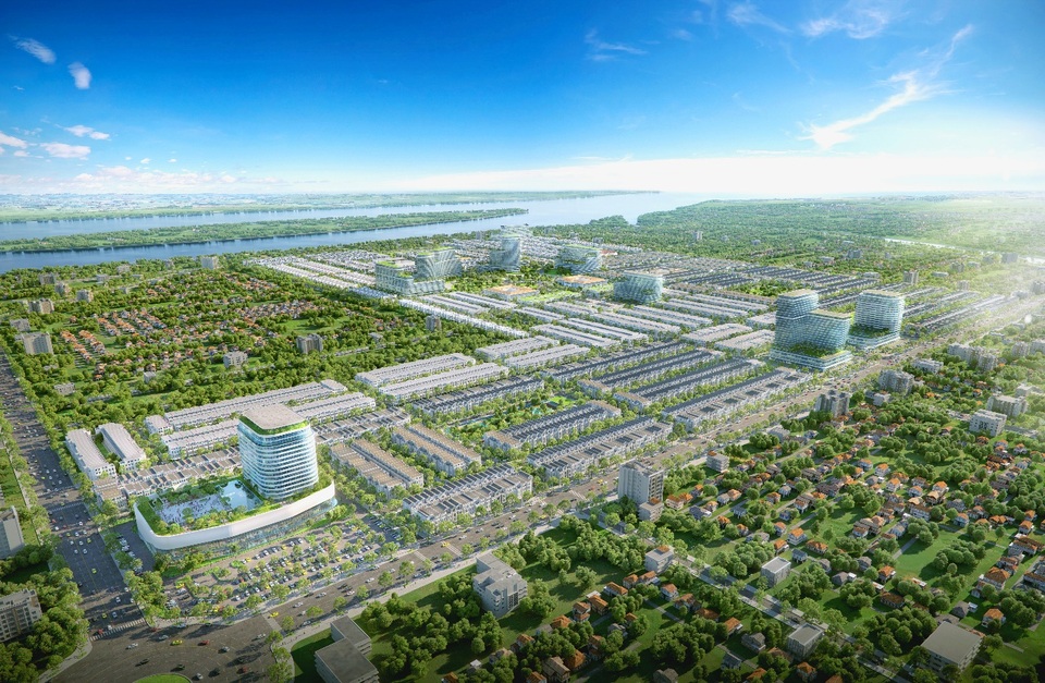 Ấn tượng với nét kiến trúc đặc biệt của đại đô thị giữa lòng Cần Thơ - 1 Ấn tượng với nét kiến trúc đặc biệt của đại đô thị giữa lòng Cần Thơ - 1
