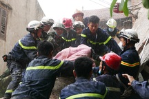 Phán đoán nguyên nhân vụ sập nhà 4 tầng ở Hà Nội