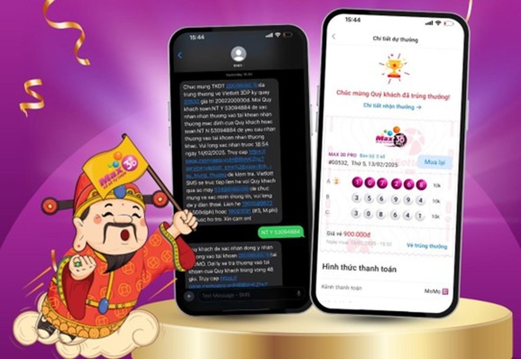 Kênh phân phối xổ số qua điện thoại của Vietlott thu hút hơn 3 triệu người chơi - 4 Kênh phân phối xổ số qua điện thoại của Vietlott thu hút hơn 3 triệu người chơi - 4