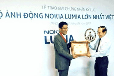 Nokia Lumia xác lập Kỷ lục bộ ảnh động lớn nhất