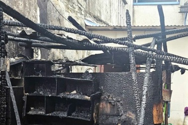 Cháy nhà ở Thái Nguyên, một người tử vong