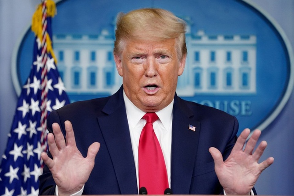 Tổng thống Trump tuyên bố dừng tài trợ cho WHO vì cách xử lý dịch Covid-19 - 1 Tổng thống Trump tuyên bố dừng tài trợ cho WHO vì cách xử lý dịch Covid-19 - 1